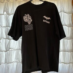 DarcSport Grey Batman T Shirt